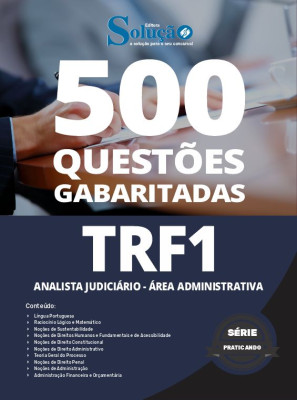 Caderno de Questões TRF1 - Analista Judiciário - Área Administrativa - 500 Questões Gabaritadas - Imagem 2