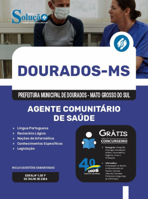 Apostila Prefeitura de Dourados - MS em PDF 2024 - Agente Comunitário de Saúde - Imagem 1