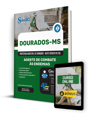 Apostila Prefeitura de Dourados - MS 2024 - Agente de Combate às Endemias