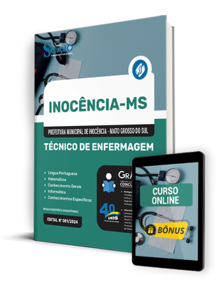 Apostila Prefeitura de Inocência - MS  - Técnico de Enfermagem - Imagem 1