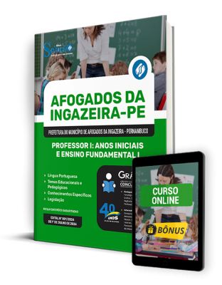 Apostila Prefeitura de Afogados da Ingazeira - PE 2024 - Professor I: Anos Iniciais e Ensino Fundamental I - Imagem 1