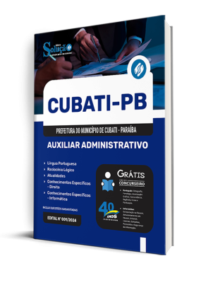 Apostila Prefeitura de Cubati - PB 2024 - Auxiliar Administrativo - Imagem 2