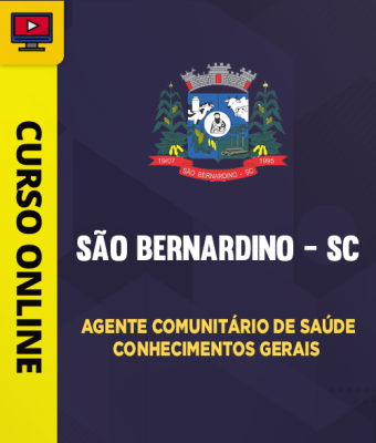 Curso Prefeitura de São Bernardino - SC - Agente Comunitário de Saúde - Conhecimentos Gerais - Imagem 1