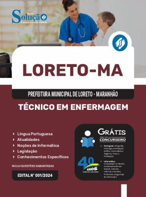 Apostila Prefeitura de Loreto - MA 2024 - Técnico em Enfermagem - Imagem 3