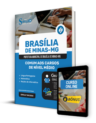 Apostila Prefeitura de Brasília de Minas - MG 2024 - Comum aos Cargos de Nível Médio - Imagem 1