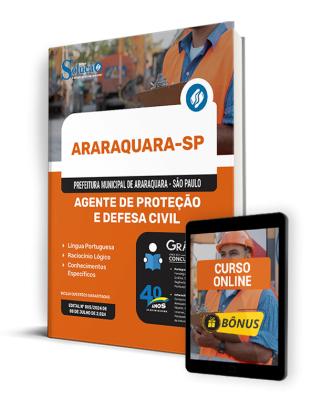 Apostila Prefeitura de Araraquara - SP 2024 - Agente de Proteção e Defesa Civil - Imagem 1