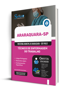 Apostila Prefeitura de Araraquara - SP 2024 - Técnico de Enfermagem do Trabalho - Imagem 2