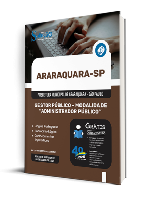 Apostila Prefeitura de Araraquara - SP 2024 - Gestor Público - Modalidade: Administrador Público - Imagem 2