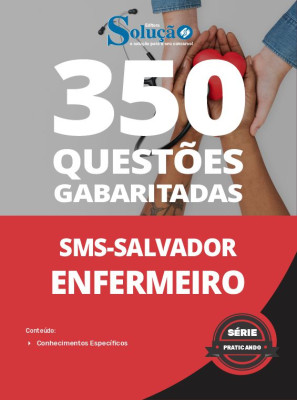 Caderno de Questões SMS Salvador - Enfermeiro - 350 Questões Gabaritadas - Imagem 2