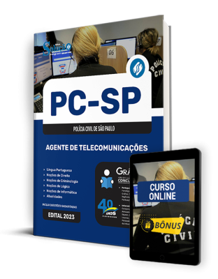 Apostila PC-SP 2024 - Agente de Telecomunicações - Imagem 1