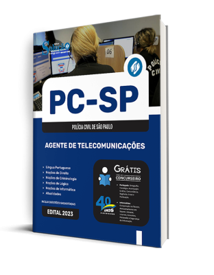 Apostila PC-SP 2024 - Agente de Telecomunicações - Imagem 2