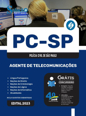 Apostila PC-SP 2024 - Agente de Telecomunicações - Imagem 3