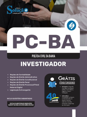 Apostila PC-BA 2024 - Investigador - Imagem 3