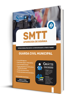 Apostila SMTT Aparecida de Goiânia - GO 2024 - Guarda Civil Municipal - Imagem 2