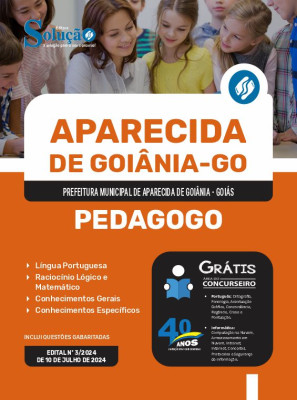 Apostila Prefeitura de Aparecida de Goiânia - GO 2024 - Pedagogo - Imagem 3