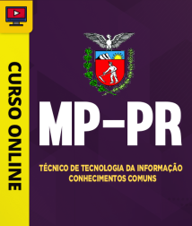 Capa Curso MP-PR - Técnico de Tecnologia da Informação - Conhecimentos Comuns