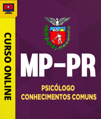 Curso MP-PR - Psicólogo - Conhecimentos Comuns - Imagem 1