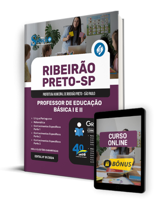 Apostila Prefeitura de Ribeirão Preto - SP 2024 - Professor de Educação Básica I e II - Imagem 1