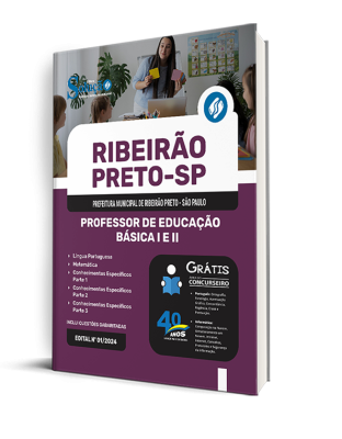 Apostila Prefeitura de Ribeirão Preto - SP 2024 - Professor de Educação Básica I e II - Imagem 2