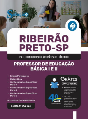 Apostila Prefeitura de Ribeirão Preto - SP  - Professor de Educação Básica I e II - Imagem 3