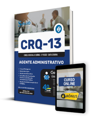 Apostila CRQ-13 2024 - Agente Administrativo