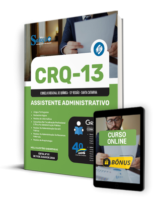 Apostila CRQ-13 2024 - Assistente Administrativo - Imagem 1