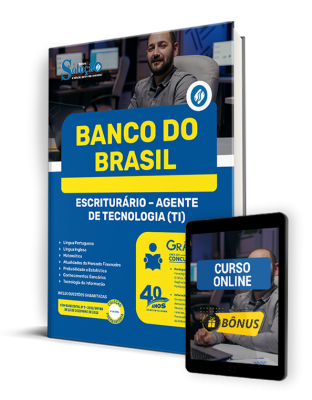 Apostila Banco do Brasil 2024 - Escriturário - Agente de Tecnologia (TI) - Imagem 1