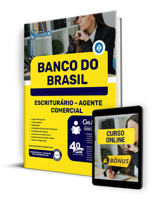 Apostila Banco do Brasil 2024 - Escriturário - Agente Comercial - Imagem 1