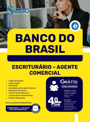 Apostila Banco do Brasil 2025 - Escriturário - Agente Comercial - Imagem 3