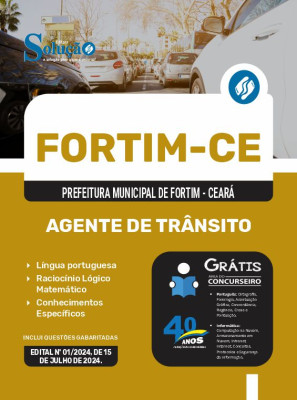 Apostila Prefeitura de Fortim - CE 2024 - Agente de Trânsito - Imagem 3