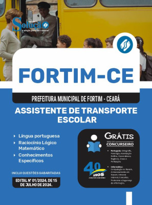 Apostila Prefeitura de Fortim - CE 2024 - Assistente de Transporte Escolar - Imagem 3