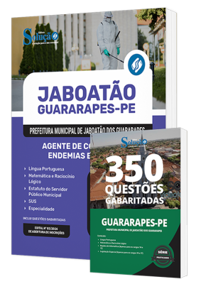 Combo Prefeitura de Jaboatão dos Guararapes – PE – Agente de Combate às Endemias em Saúde