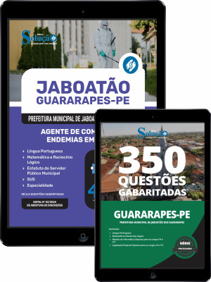 Combo Prefeitura de Jaboatão dos Guararapes – PE Agente de Combate às Endemias em Saúde