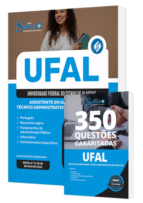 Combo UFAL - Assistente em Administração - Técnico Administrativo em Educação (TAE) - Imagem 1