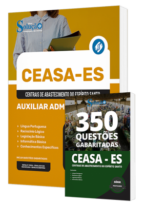 Combo CEASA-ES - Auxiliar Administrativo - Imagem 1