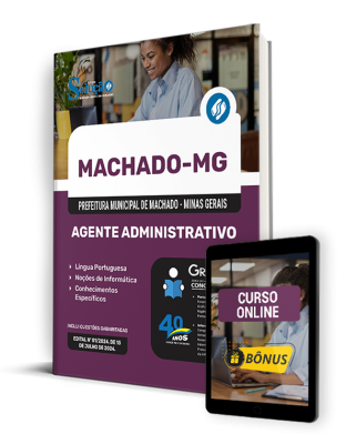 Apostila Prefeitura de Machado - MG 2024 - Agente Administrativo - Imagem 1