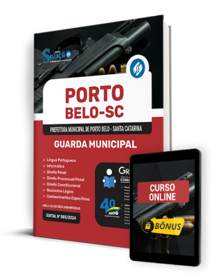 Apostila Prefeitura de Porto Belo - SC 2024 - Guarda Municipal