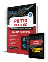 Capa Apostila Prefeitura de Porto Belo - SC 2024 - Guarda Municipal