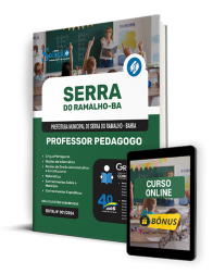Capa Apostila Prefeitura de Serra do Ramalho - BA 2024 - Professor Pedagogo