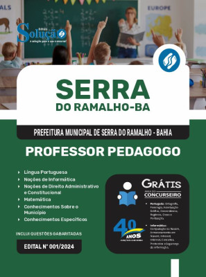 Apostila Prefeitura de Serra do Ramalho - BA 2024 - Professor Pedagogo - Imagem 3