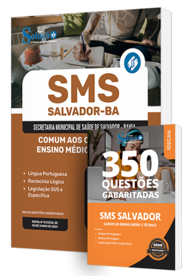 Combo SMS Salvador - Comum aos Cargos de Ensino Médio e Técnico - Imagem 1