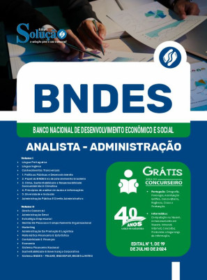 Apostila BNDES 2024 - Analista - Administração - Imagem 3