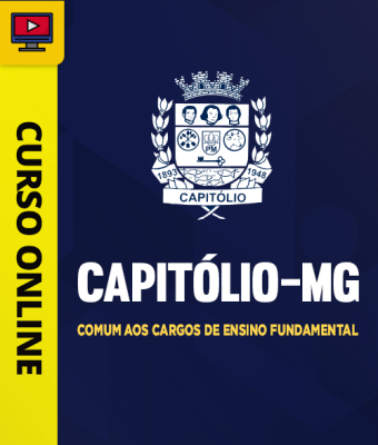 Curso Prefeitura de Capitólio-MG - Comum aos Cargos de Ensino Fundamental - Imagem 1