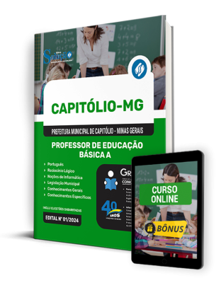 Apostila Prefeitura de Capitólio - MG 2024 - Professor de Educação Básica A - Imagem 1