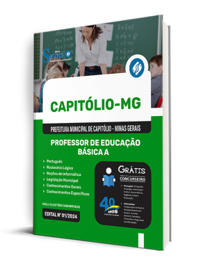 Apostila Prefeitura de Capitólio - MG 2024 - Professor de Educação Básica A - Imagem 2