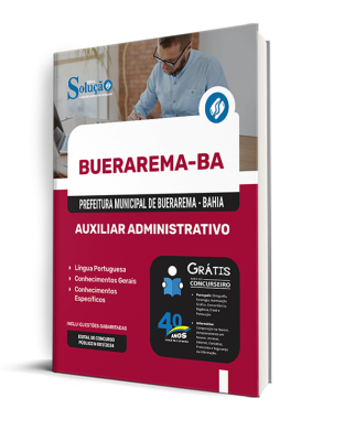 Apostila Prefeitura de Buerarema - BA 2024 - Auxiliar Administrativo - Imagem 2