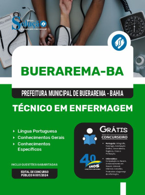 Apostila Prefeitura de Buerarema - BA 2024 - Técnico em Enfermagem - Imagem 3