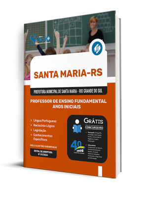 Apostila Prefeitura de Santa Maria - RS 2024 - Professor de Ensino Fundamental Anos Iniciais - Imagem 2