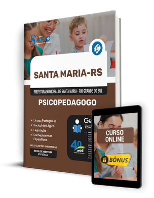 Apostila Prefeitura de Santa Maria - RS 2024 - Psicopedagogo