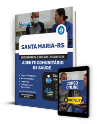 Capa Apostila Prefeitura de Santa Maria - RS 2024 - Agente Comunitário de Saúde